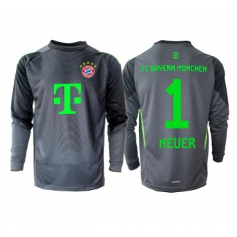 Bayern Munich Manuel Neuer #1 Portiere Maglia Gara Trasferta Repliche 2025-26 Maniche Lunghe